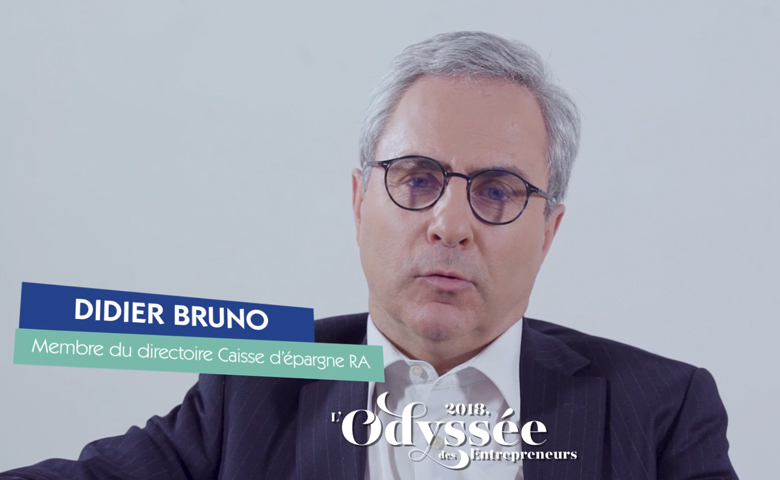Printemps des entrepreneurs - Didier Bruno, membre du Directoire à la Caisse d’Epargne Rhône-Alpes